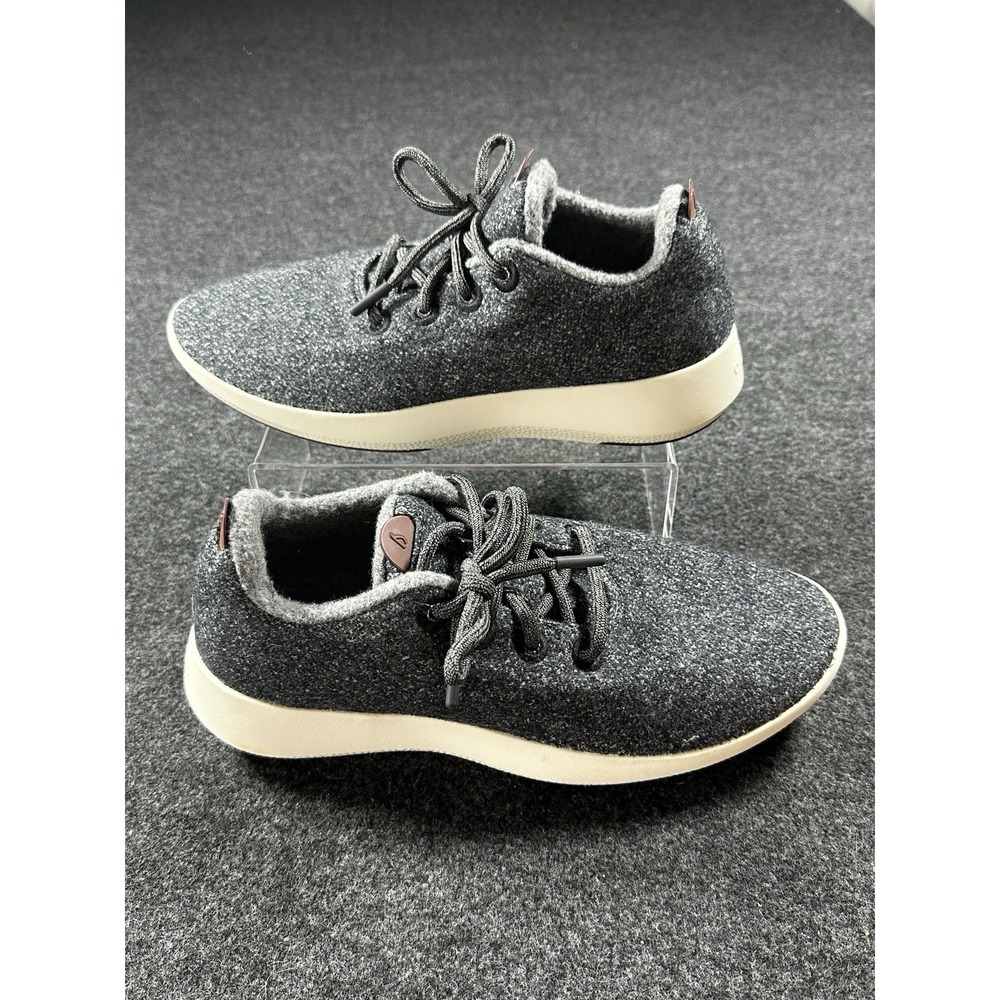 Allbirds Men's Wool Runners Dark Gray Merino Wool Lightweight Sneakers Size 11